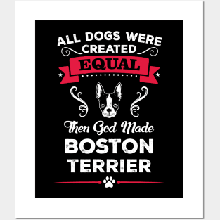 Boston Terrier Posters and Art